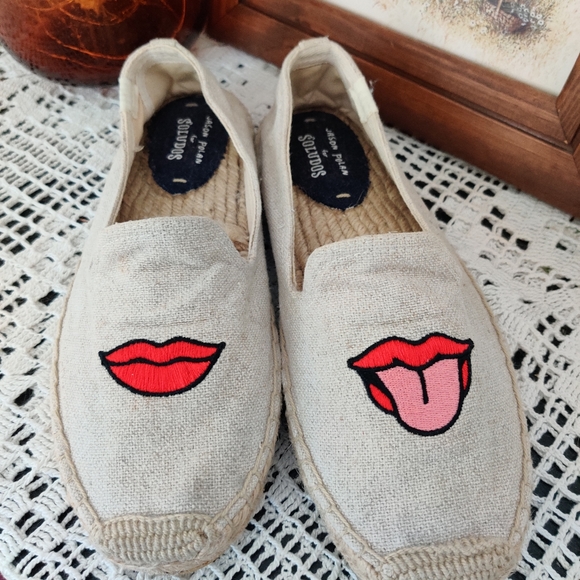 Soludos Shoes - Soludos Jason Polan Lip Espadrilles slip on Size 8-1/2